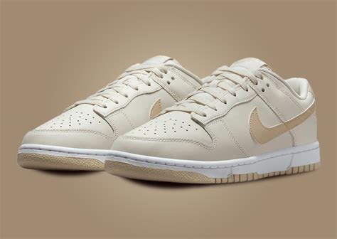 nike dunks low bone beige